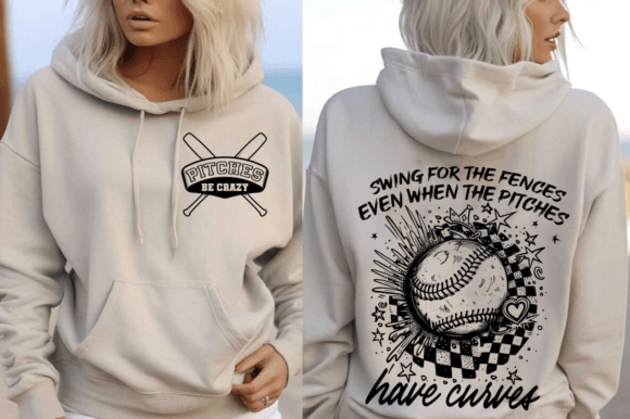 Creative Embroidery: Pitches Be Crazy SVG, Basketball SVG