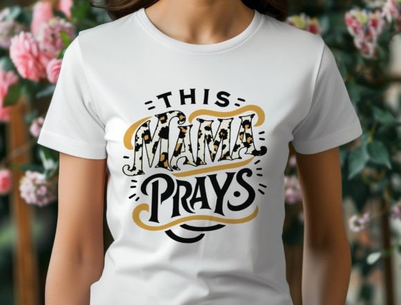 Embrace Faith with This Mama Prays SVG