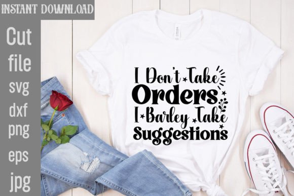 Embroidery Review: I Don’t Take Orders I Barley Take Sugges