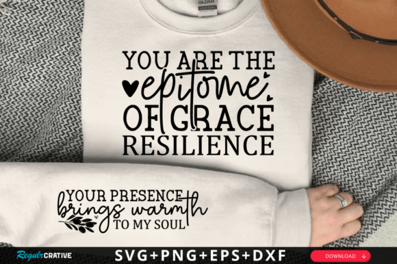 Grace and Resilience in One SVG Design