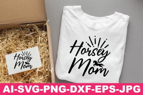 Horsey Mom Western SVG PNG Design Review