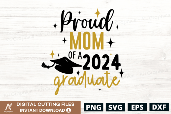 Proud Mom 2024 Graduate SVG: A Designer's Review