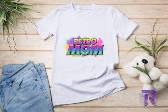 Retro Mom Mother's Day Embroidery Design