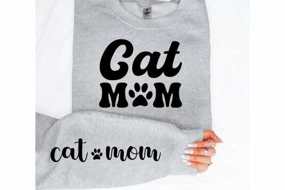 Reviewing Cat Mom Sleeve SVG PNG Sublimation