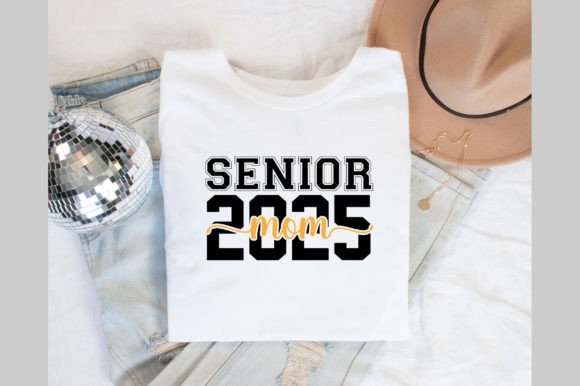 Senior Mom 2025 SVG T-shirt: A Stylish Embroidery Choice