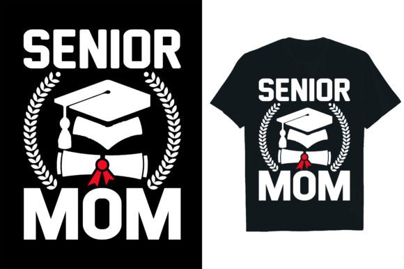 SENIOR MOM: A Heartfelt Embroidery Design