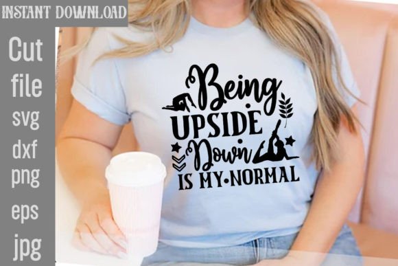 Upside Down Fun: A Unique SVG for Embroidery