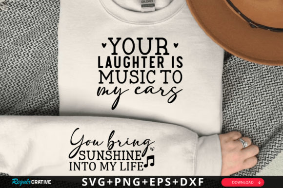 Your Laughter is Music to My Ears SVG: A Design Review